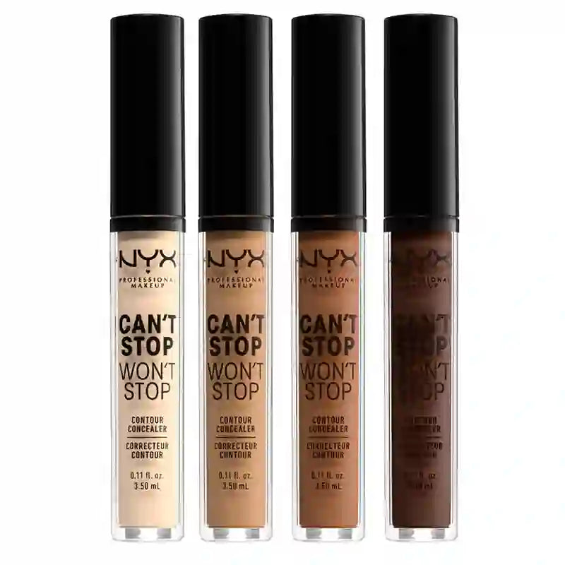 Nyx Can'T Stop Won'T Stop Noncomedogenic Concealer Shade 1 Pale für helle Haut , 3,5 ml