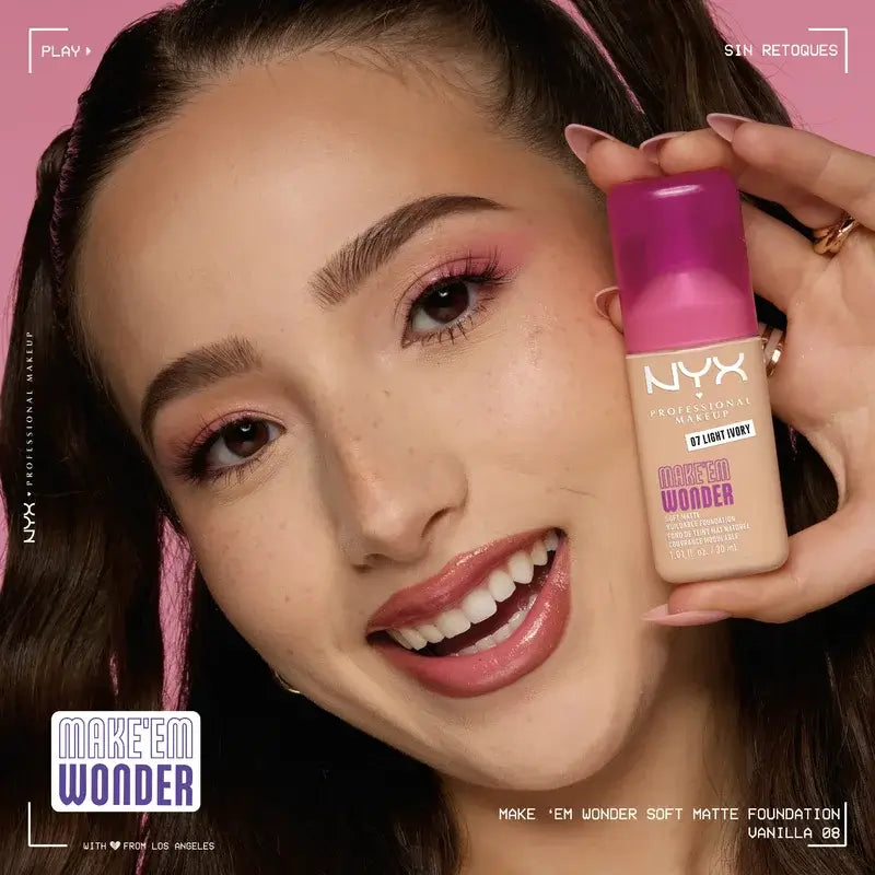 Nyx Cosmetics Make Em Wonder Fdt Vanille, 30 ml