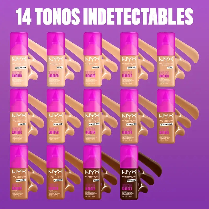 Nyx Cosmetics Make Em Wonder Fdt Vanille, 30 ml