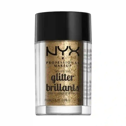 Nyx Face & Body Glitter Face & Body Glitter Bronzeschattierung , 2,5 Gramm