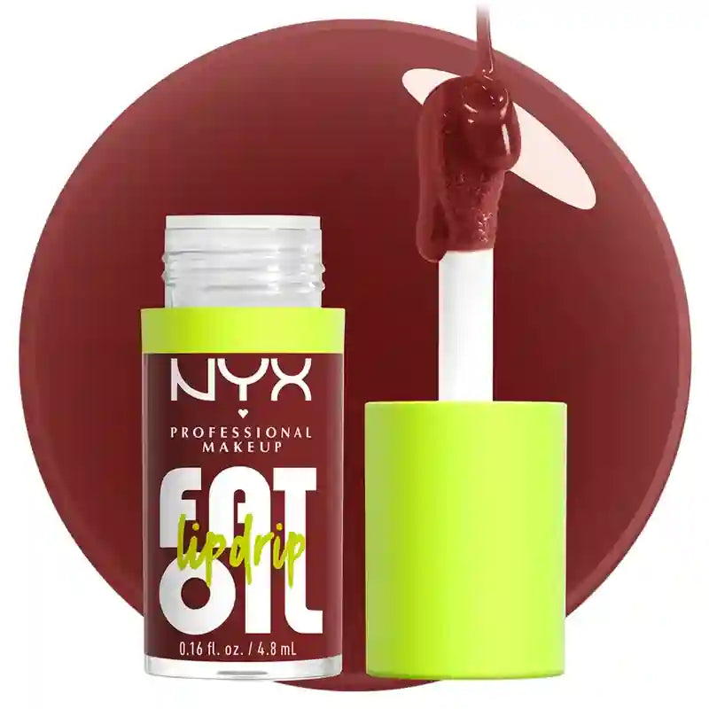Nyx Fat Oil Lip Drip Lippenöl, Farbton Inside Scoop , 4,8 ml