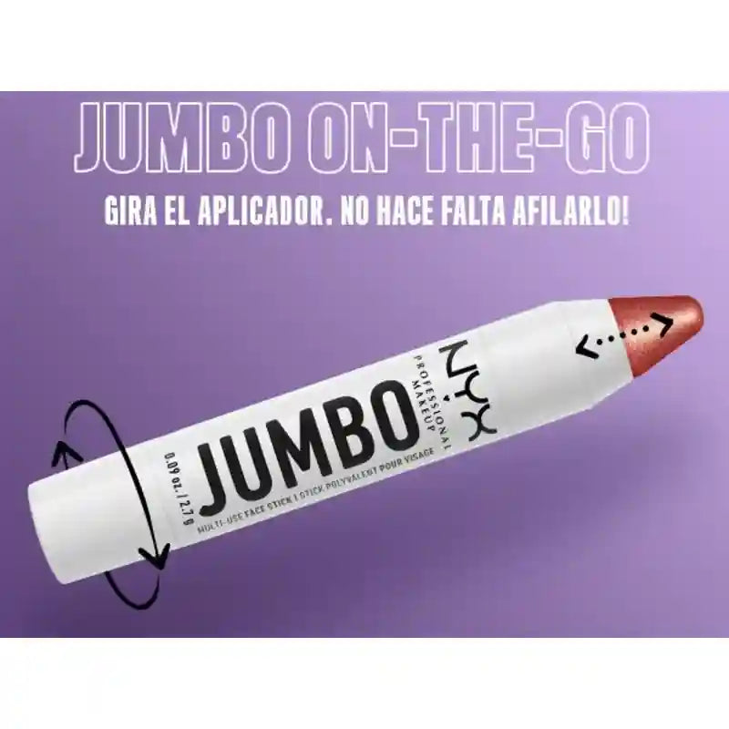 Nyx Jumbo Stick Mehrzweck-Gesichtsstift. Farbton Jumbo Coconut Cake. , 2,7 gr