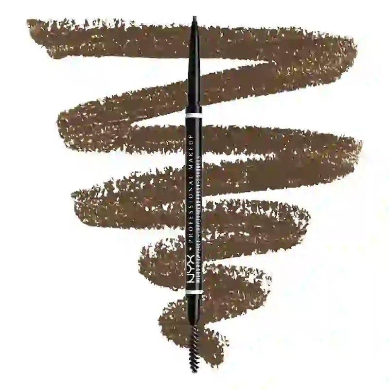 Nyx Perfecting Eyebrow Pencil Micro Brow Pencil, Aschbraun, 0,09 gr