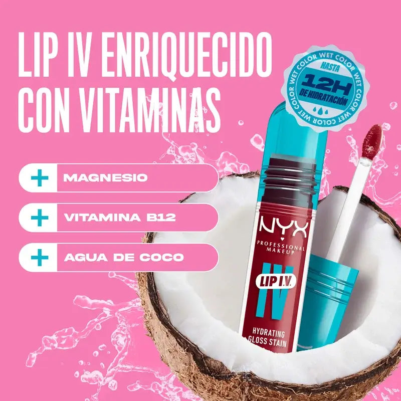 Nyx Lip Iv Lippenfarbe Berry Thirsty Farbton 10 , 5 ml