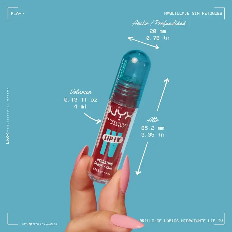 Nyx Lip Iv Lippenfarbe Bubble Gum Burst Farbton 07 , 5 ml