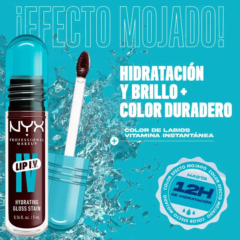 Nyx Lip Iv Lippenfarbe Water Bout Wine Farbton 15 , 5 ml