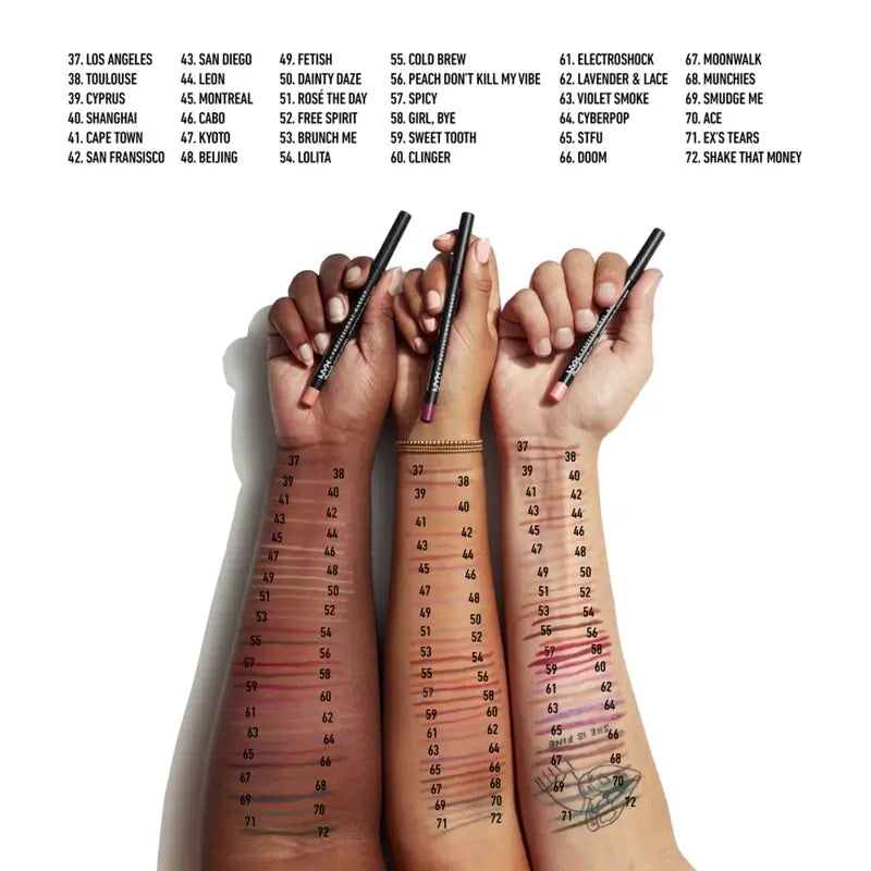 Nyx Lip Liner Wildleder Matte Berry , 1 gr