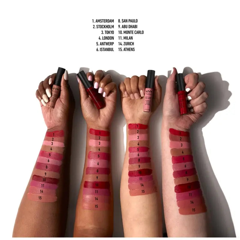 Nyx Cremiger Lippenstift Soft Matte Lip Cream Sao Paulo , 8 ml