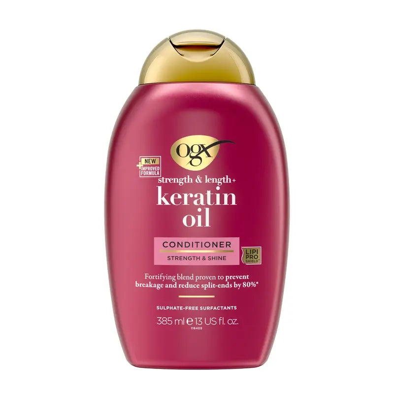 OGX Keratin Oil Conditioner, sprödes Haar, 385 ml