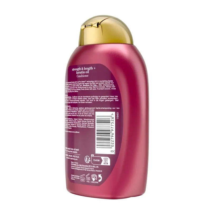OGX Keratin Oil Conditioner, sprödes Haar, 385 ml