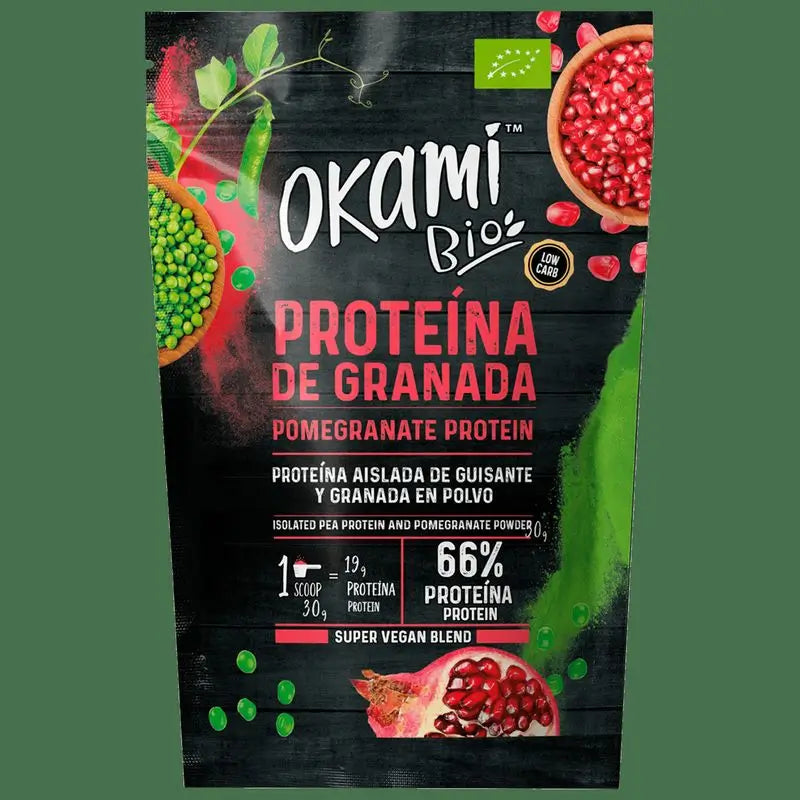 Okami Bio Erbsenprotein-Granatapfel-Saft 500G Bio Sg Ve