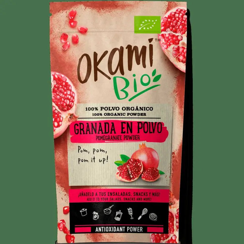 Okami Bio Granatapfel Saft Pulver 150Gr Bio Sg Vegan