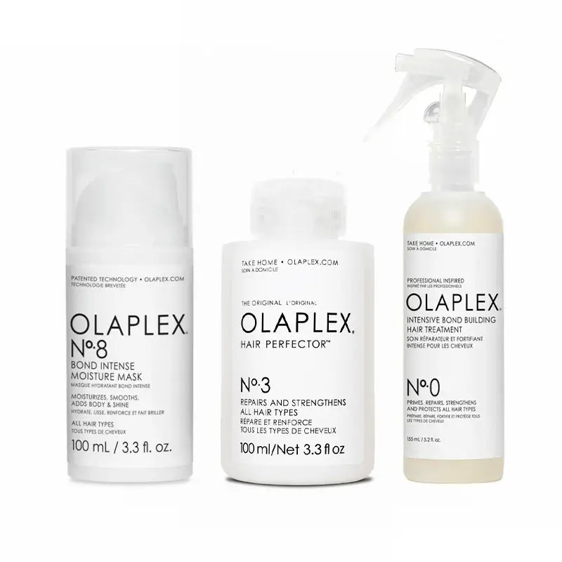 Olaplex Pack Complete Routine Nº0 + Nº3 + Nº8
