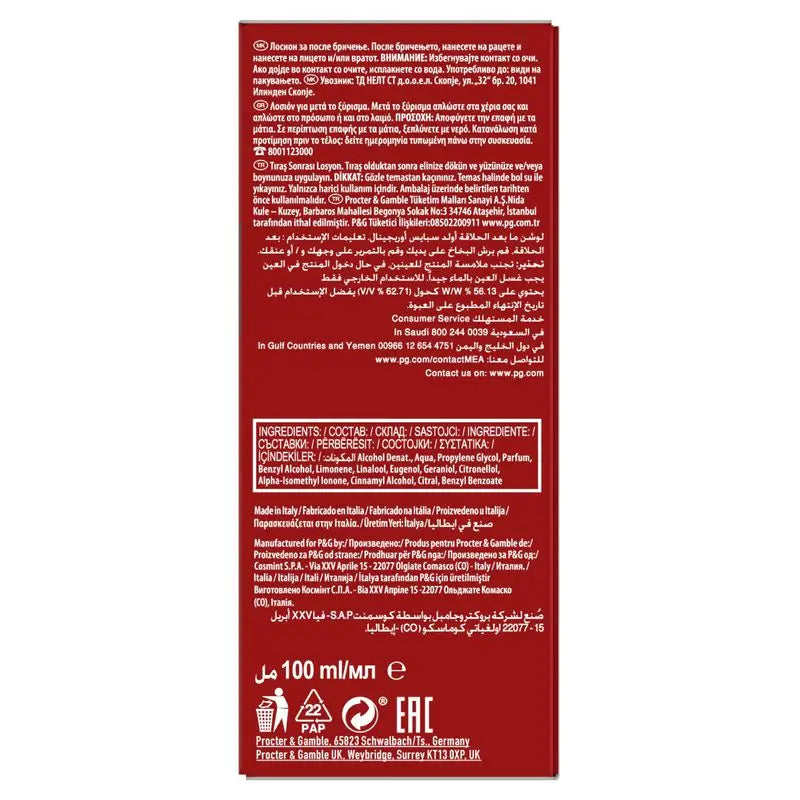 Old Spice Rasierwasser Original 100Ml