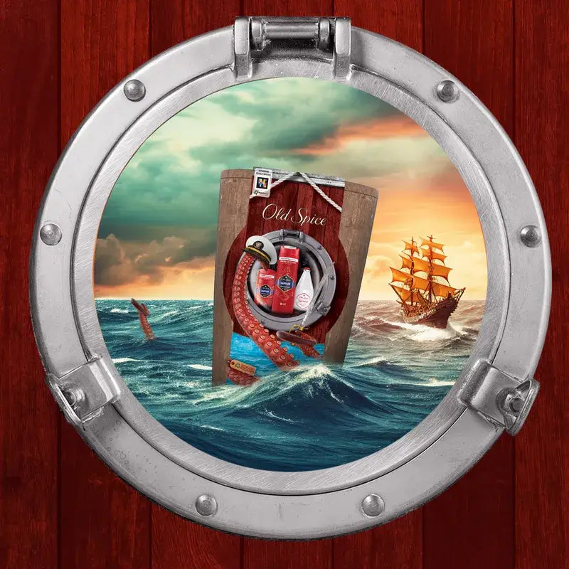 Old Spice Captain Barrel Geschenkset mit Duschgel