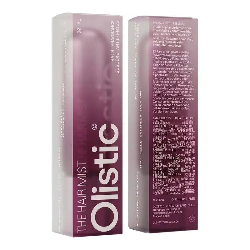 Olistic Haarspray „Presence“, 30 ml
