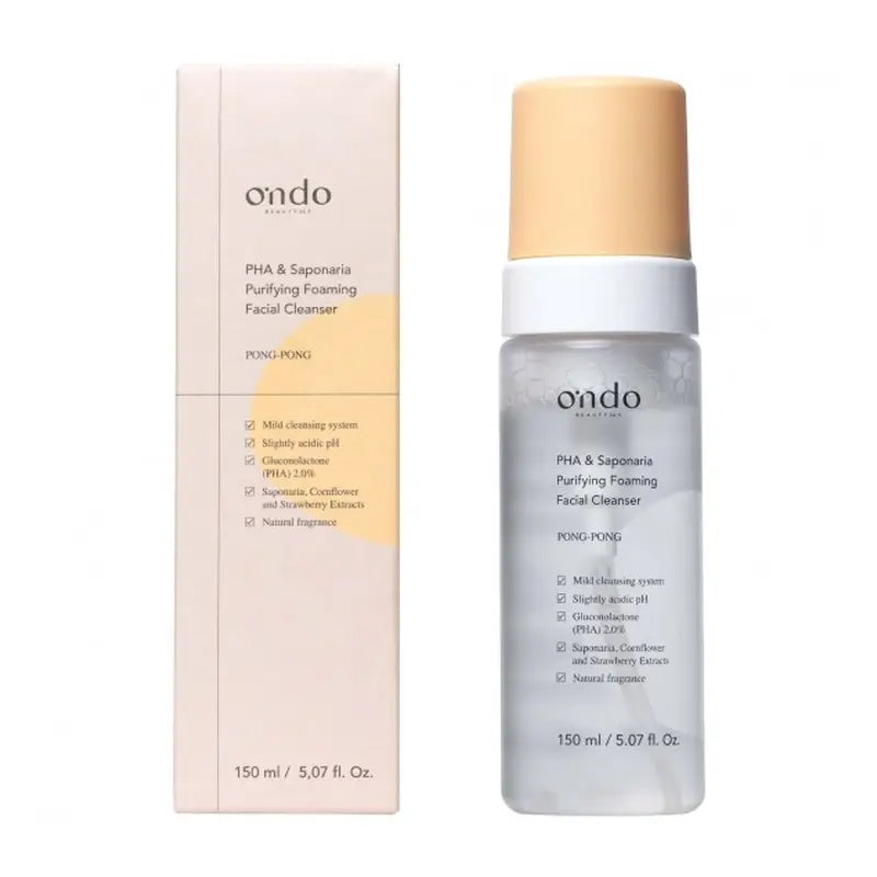 Ondo Beauty 36.5 Pha & Saponaria Reinigender Schaumreiniger , 150 ml