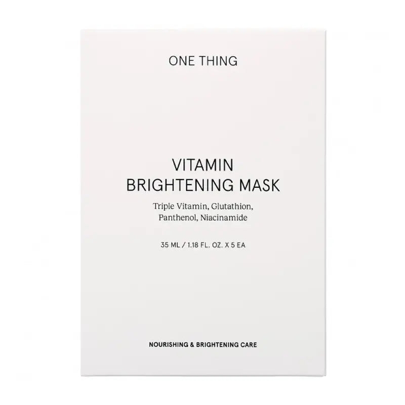 One Thing Vitamin Aufhellende Maske , 35 ml