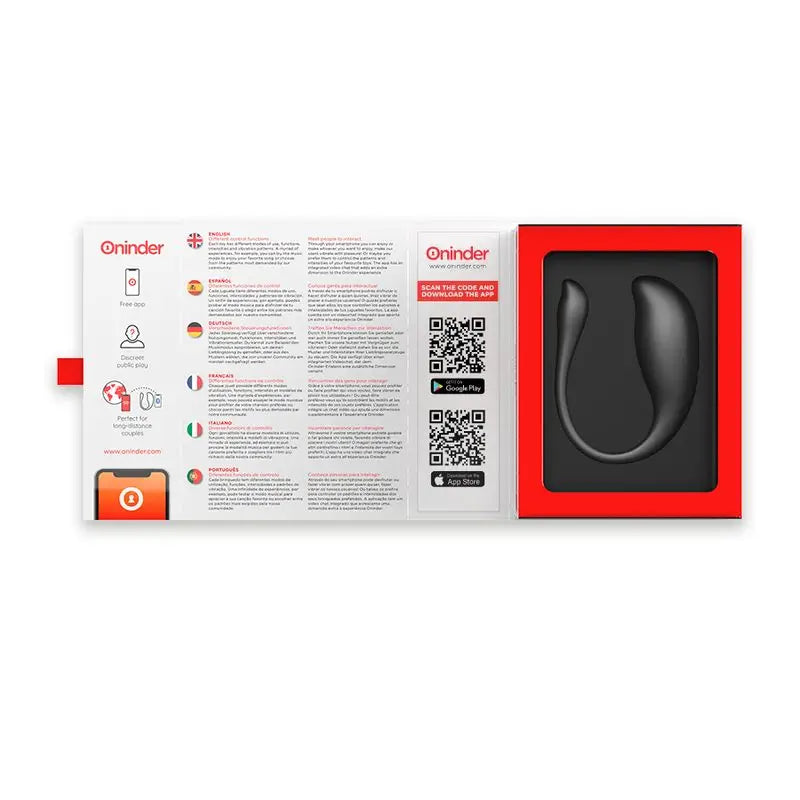 Oninder Black Vibrating Egg - Kostenlose App