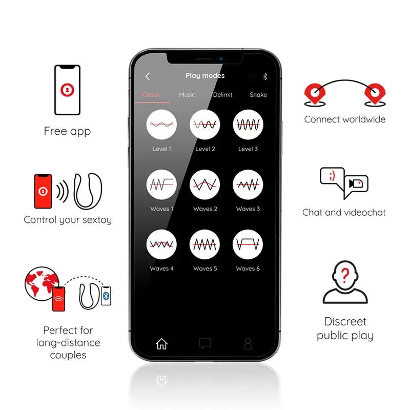 Oninder Black Vibrating Egg - Kostenlose App