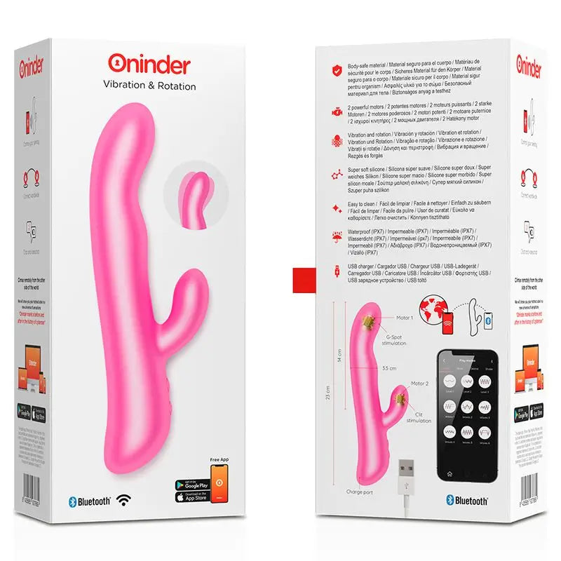 Oninder Vibration & Rotation Pink - Kostenlose App