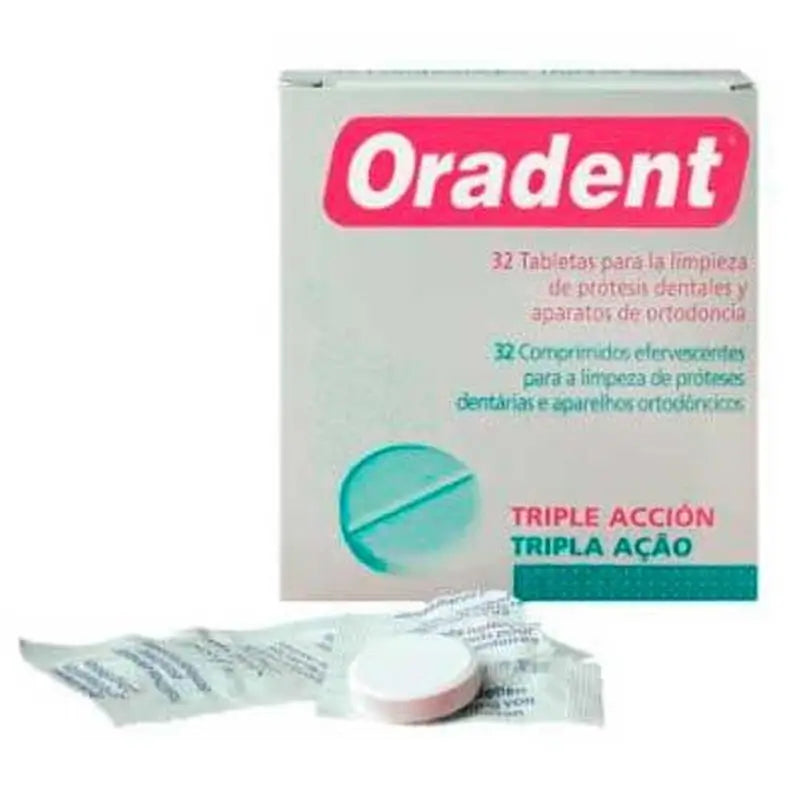 Oradent Foradent Cleaning Tablet For Prosthesis 32Ud.