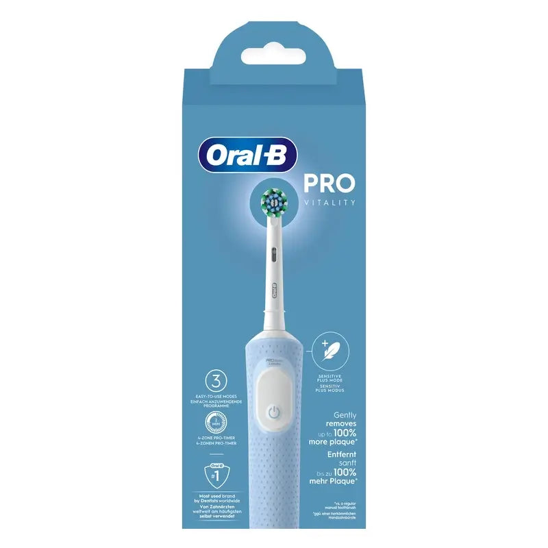 Oral-B Braun Braun Vitality Pro Wiederaufladbare Zahnbürste Blau