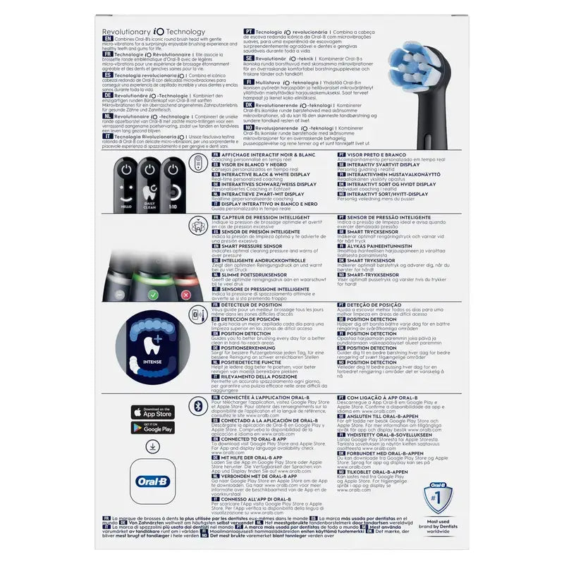 Oral-B Braun iO6 Elektrische Zahnbürste Schwarz