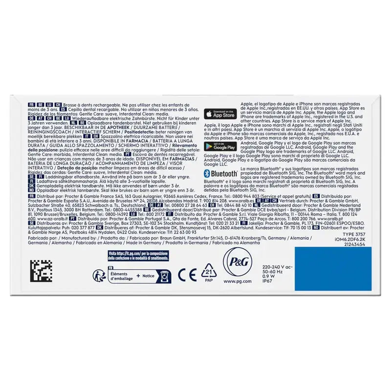 Oral-B Braun iO6 Elektrische Zahnbürste Schwarz