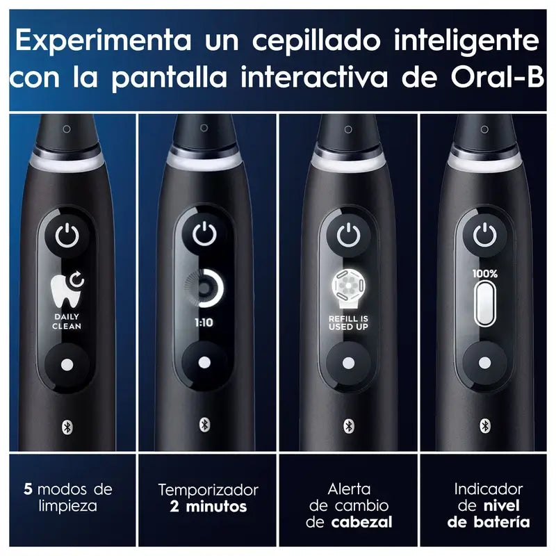 Oral-B Braun iO6 Elektrische Zahnbürste Schwarz