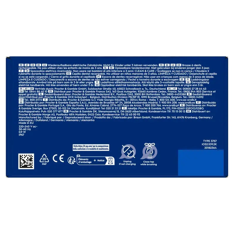 Oral-B Braun iO2 Night Series Schwarz