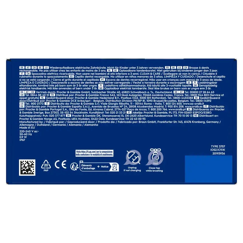 Oral-B Braun iO2 Serie Waldgrün