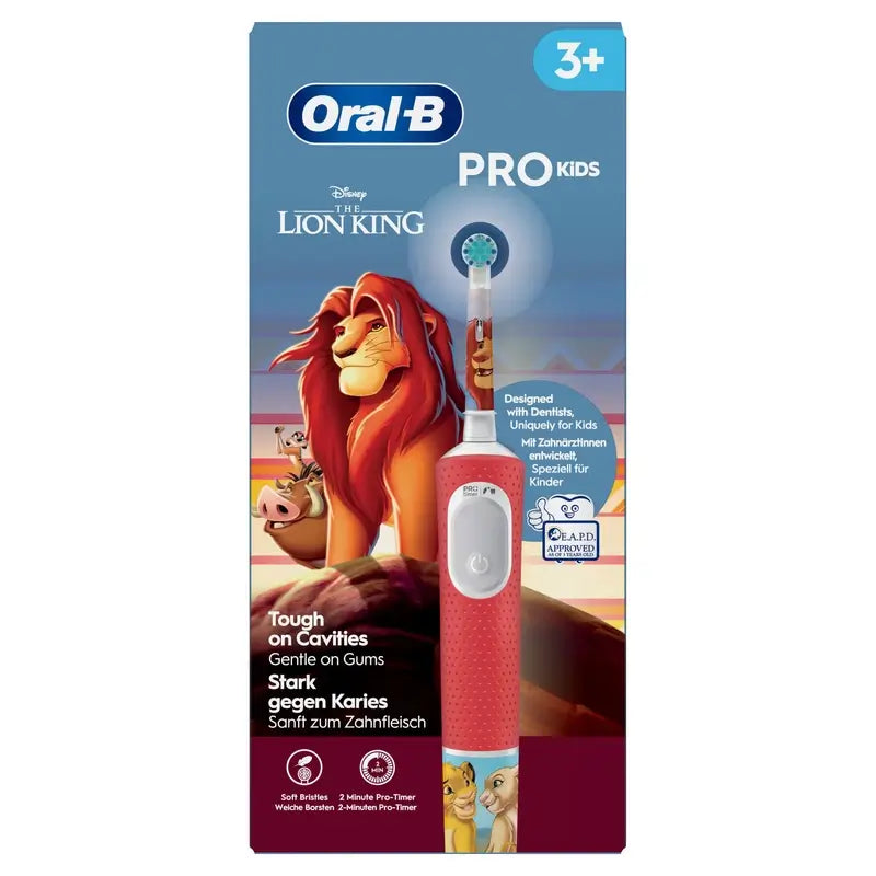 Oral-B Braun Pro Kids Der König der Löwen Elektrische Zahnbürste Designed by Braun