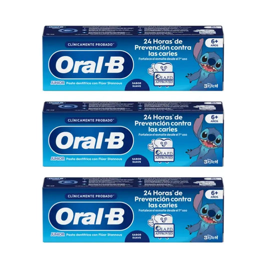 Oral-B Junior Star Wars Zahnpasta 3X75 Ml, +6 Jahre alt
