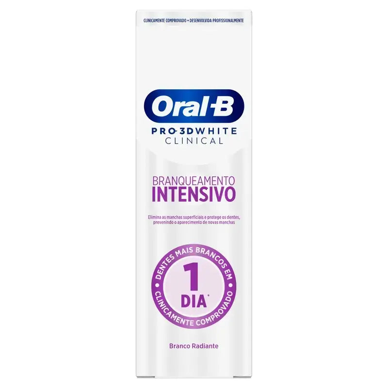 Oral-B 3D White Zahnpasta, 75 ml, 2er-Pack