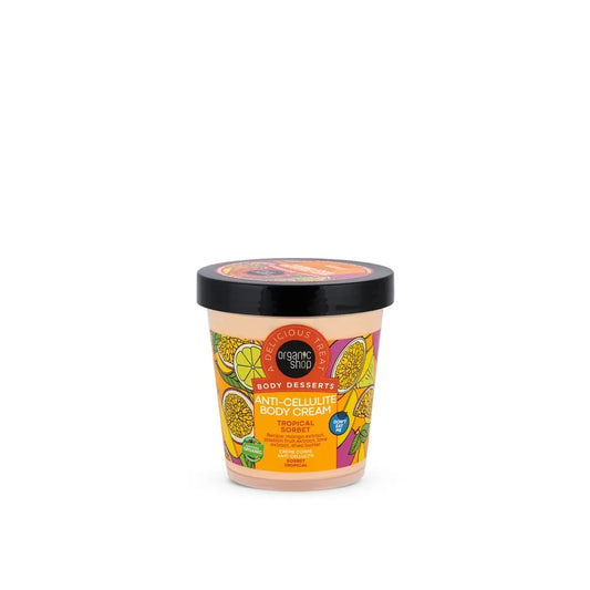 Organic Shop Anti Cellulite Körpercreme Tropisches Sorbet, 450 ml