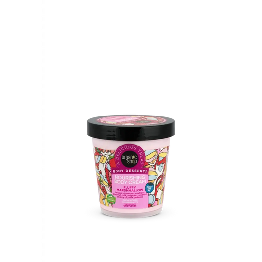 Organic Shop Pflegende Körpercreme Marshmallow, 450 Ml
