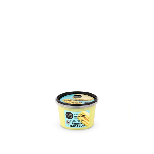 Organic Shop Straffendes Körperpeeling Zitrone Macaron , 250 ml