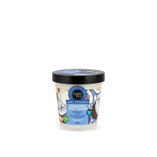 Organic Shop Kokosnuss Biss Erneuerndes Körperpeeling, 450 Ml