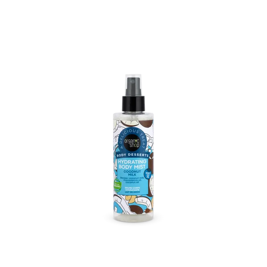 Organic Shop Kokosnussmilch Feuchtigkeitsspendendes Körpernebel, 200 ml