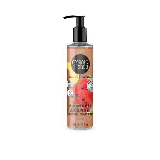 Organic Shop Mix Bellini Feuchtigkeitsspendendes Duschgel, Bitte , 280 ml