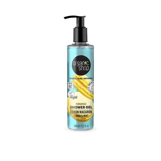 Organic Shop Mix Straffendes Duschgel Zitrone Macaron , 280 ml