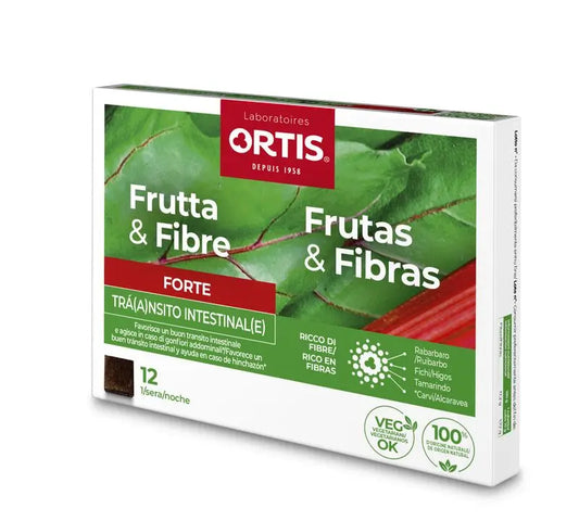Ortis Fruit & Fibre Forte, 12 cubes