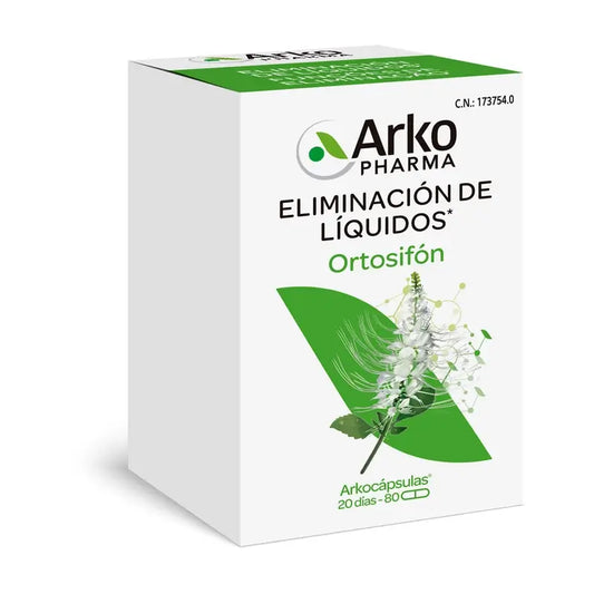 Arkopharma Arkocápsulas Ortosifón, 80 capsules