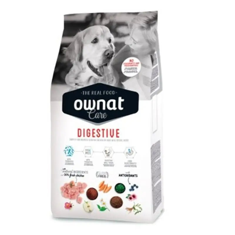 Ownat Care Digestive Canine 10kg, dog food for dogs
