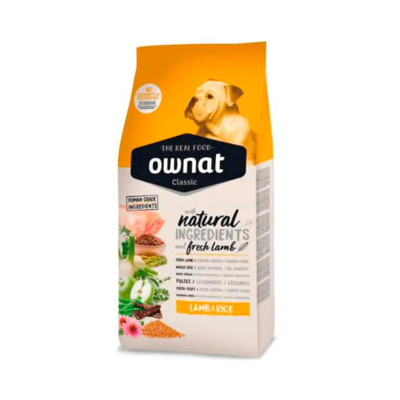 Ownat Classic Canine Adult Lamb & Rice 4Kg, dog food