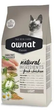 Ownat Classic Feline Adult Light 4Kg, cat food