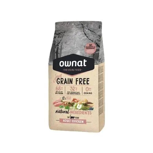 Ownat Just Feline Adult Grain Free Huhn 3Kg , Katzenfutter