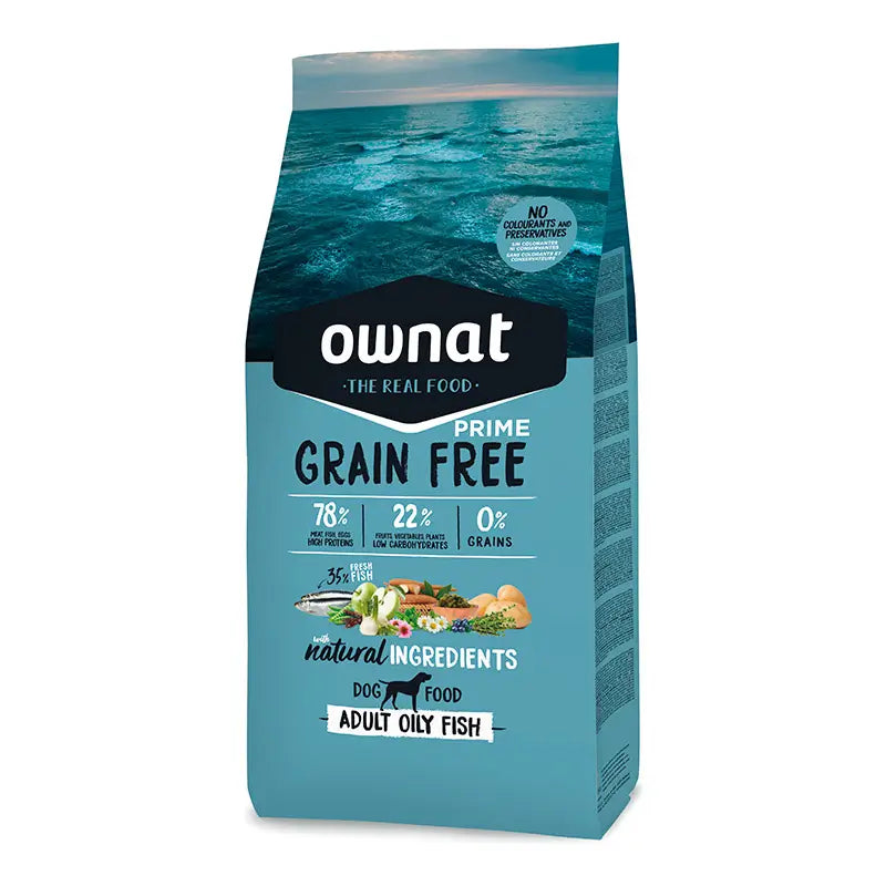 Ownat Prime Canine Senior Grain Free Chicken Turkey 12kg, dog food for dogs