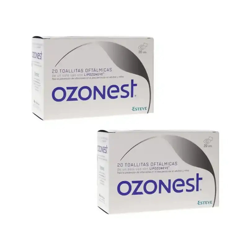 Ozonest Ophthalmische Tücher, 2X20 Tücher